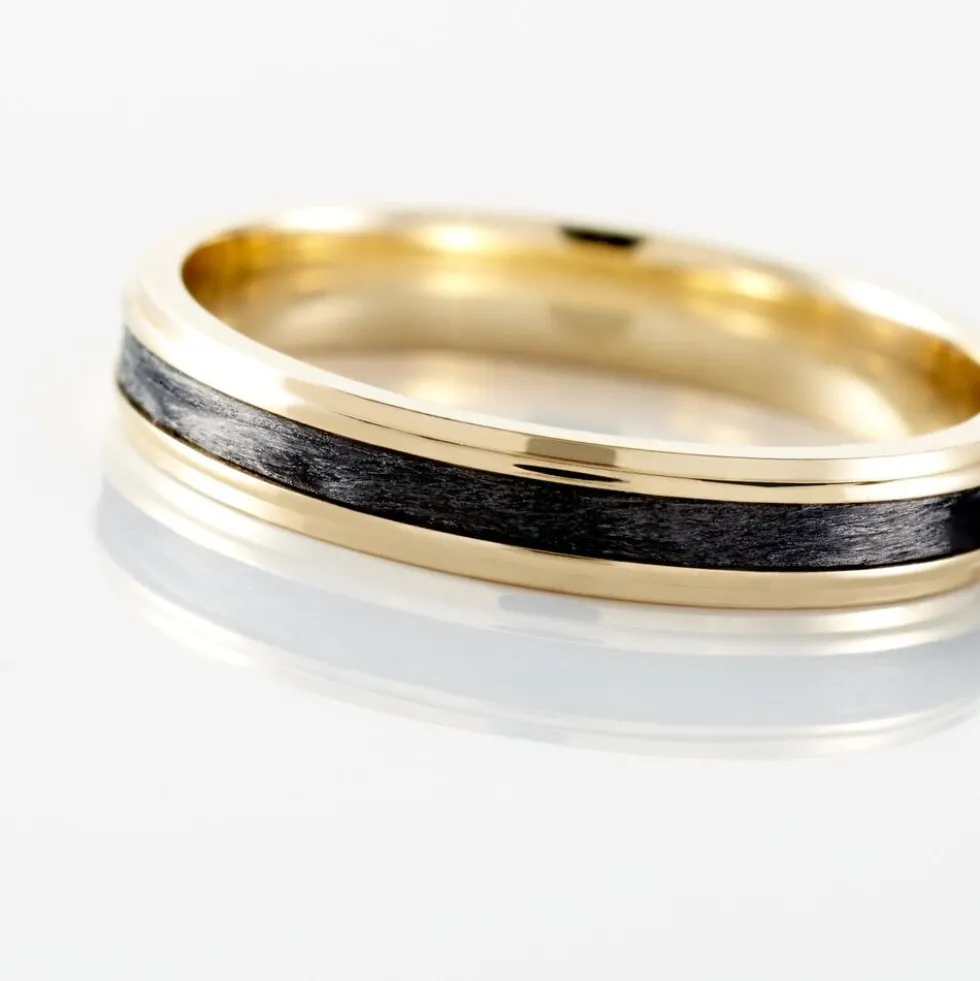 Alliance Camille Ruban Plat Or Jaune