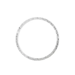 Alliance Effet Dentelle Or Blanc