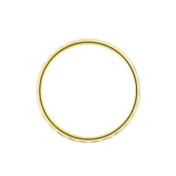 Alliance Epi Fantaisie Ruban Plat Or Bicolore