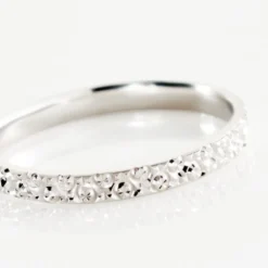 Alliance Fantaisie Diamantee Or Blanc