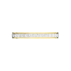 Alliance Grain De Folie Diamantee Ruban Plat Or Bicolore