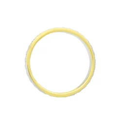 Alliance Grain De Folie Diamantee Ruban Plat Or Bicolore