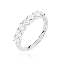 Alliance Hera Or Blanc Diamant