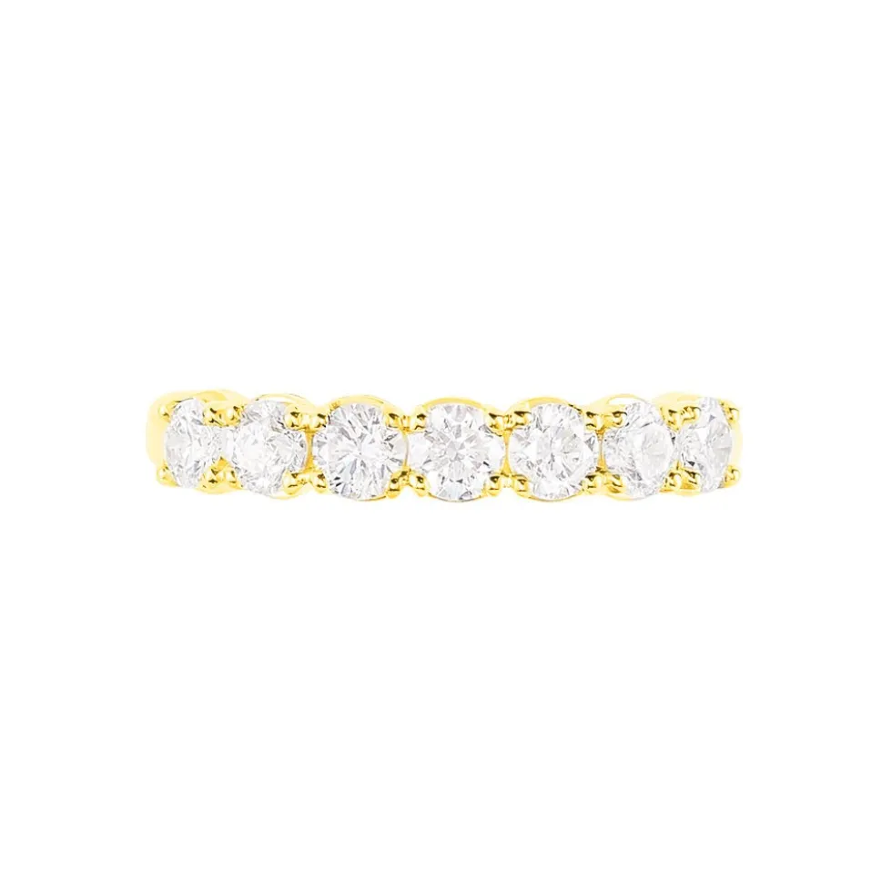 Alliance Hera Or Jaune Diamant
