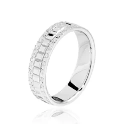 Alliance Herma Ruban Plat Or Blanc