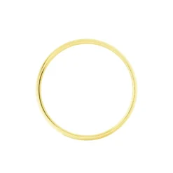 Alliance Irais Demi Jonc Classique Or Jaune