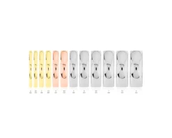 Alliance Julie Ruban Classique Platine Blanc