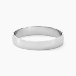 Alliance Julie Ruban Classique Platine Blanc