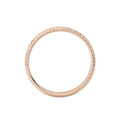 Alliance Luzia Demi Jonc Classique Or Rose