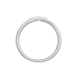 Alliance Magali Ruban Plat Or Blanc