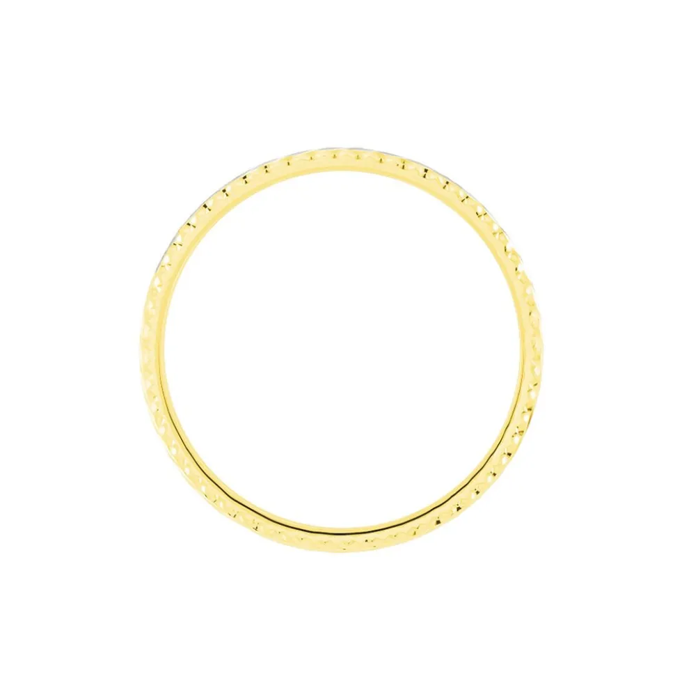 Alliance Marzelle Ruban Plat Or Bicolore