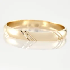 Alliance Massina Demi Jonc Classique Or Jaune