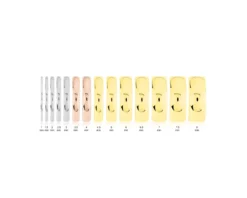 Alliance Meredithe Demi Jonc Classique Platine Blanc