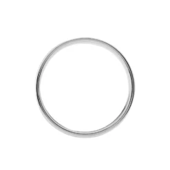 Alliance Miya Demi Jonc Classique Or Blanc