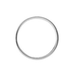 Alliance Miya Ruban Plat Or Blanc