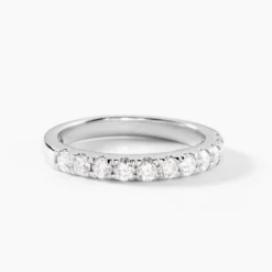 Alliance Pristina Ld Platine Blanc Diamant Synthétique