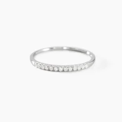 Alliance Pristina Or Blanc Diamant