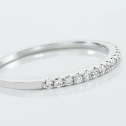 Alliance Pristina Or Blanc Diamant
