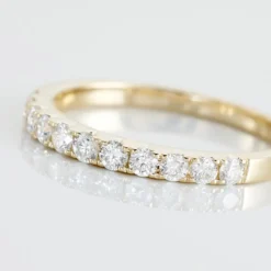 Alliance Pristina Or Jaune Diamant