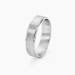 Alliance Sudem Ruban Plat Argent Blanc
