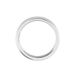 Bague Acier Blanc John
