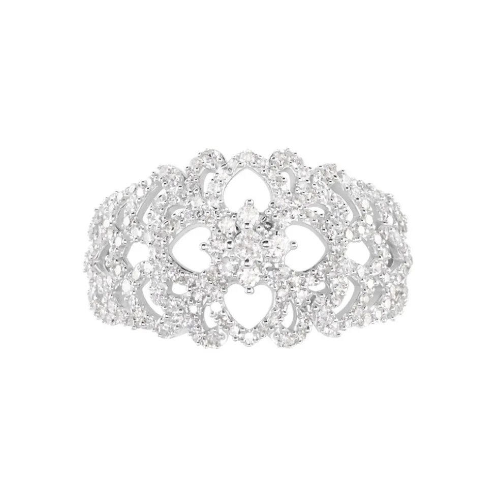 Bague Adanie Or Blanc Diamant