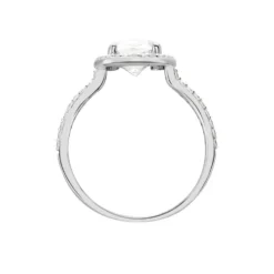 Bague Adrienne Or Blanc Oxyde De Zirconium