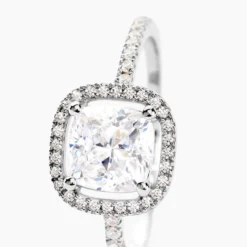 Bague Adrienne Or Blanc Oxyde De Zirconium