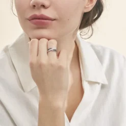 Bague Aina Or Blanc Diamant