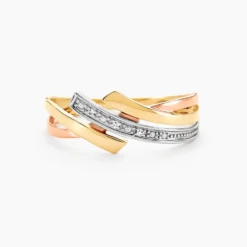 Bague Ainhoa Or Tricolore Diamant