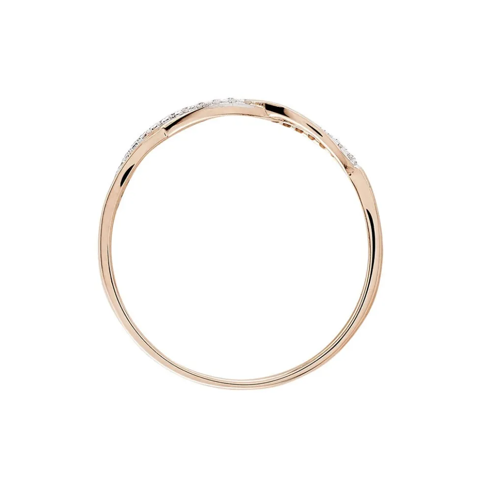Bague Alizee Or Rose Diamant