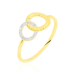 Bague Amanda Or Jaune Diamant