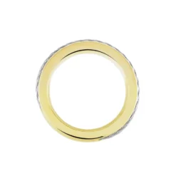 Bague Andro Acier Bicolore