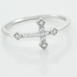 Bague Angel Argent Blanc Oxyde De Zirconium