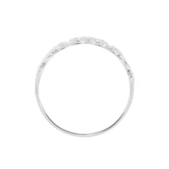 Bague Arabesque Or Blanc Diamant