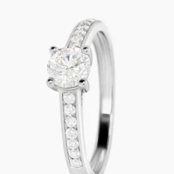 Bague Aramis Ld Platine Blanc Diamant Synthétique