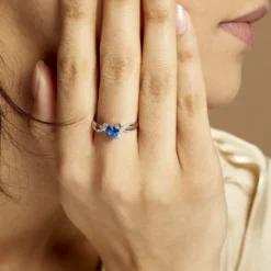 Bague Argent Blanc Avalon Oxyde De Zirconium