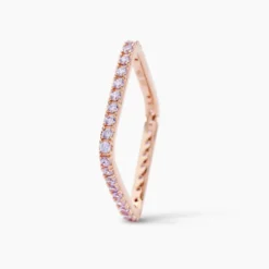 Bague Aselya Argent Rose Oxyde De Zirconium