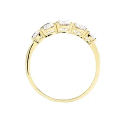 Bague Astarte Or Jaune Oxyde De Zirconium