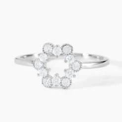 Bague Astrea Argent Blanc Oxyde De Zirconium