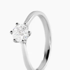 Bague Athena Platine Blanc Diamant