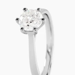 Bague Athena Platine Blanc Diamant