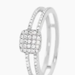 Bague Aude Or Blanc Diamant