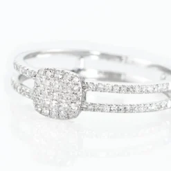 Bague Aude Or Blanc Diamant
