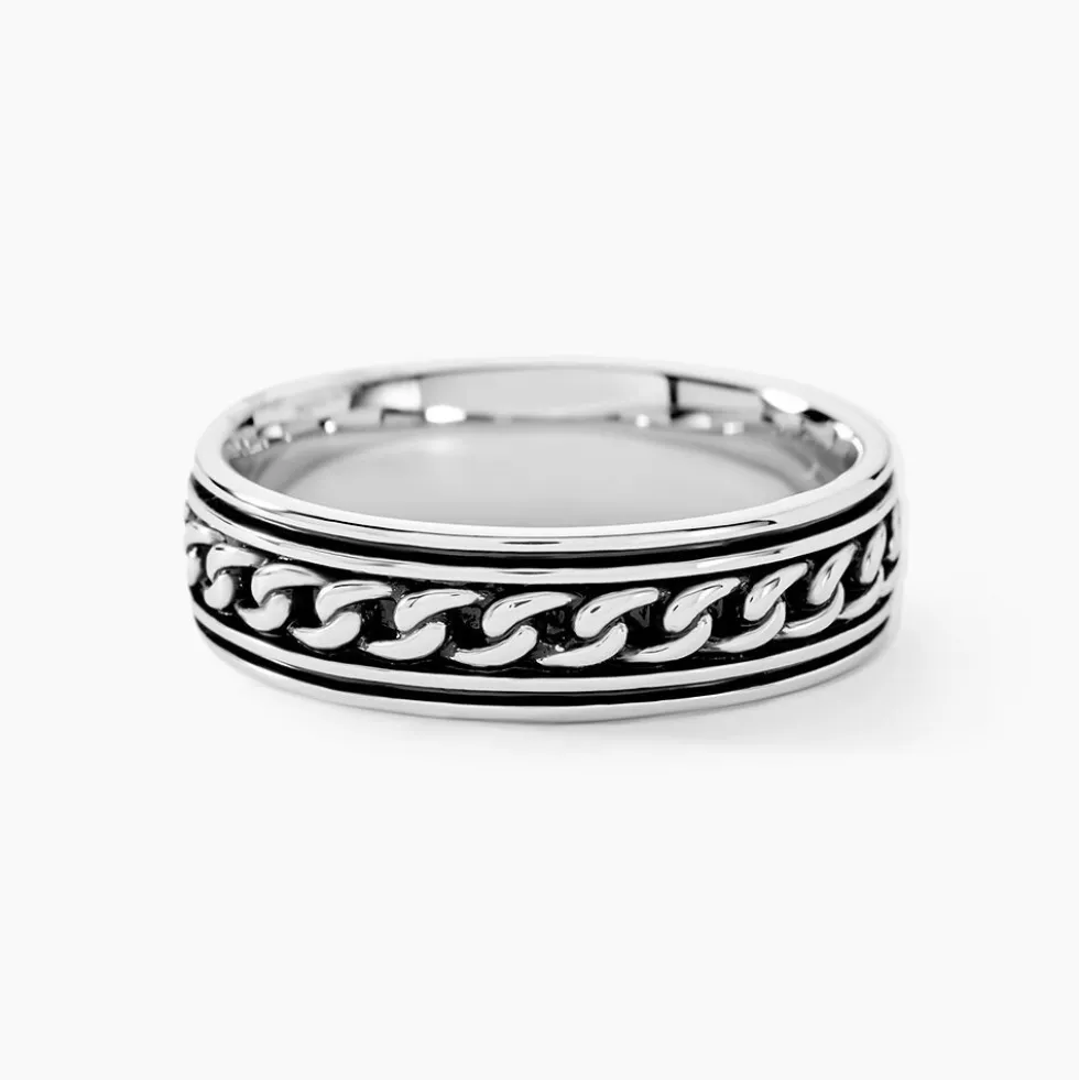 Bague Balthazar Argent Blanc