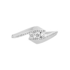 Bague Barbara Or Blanc Diamant