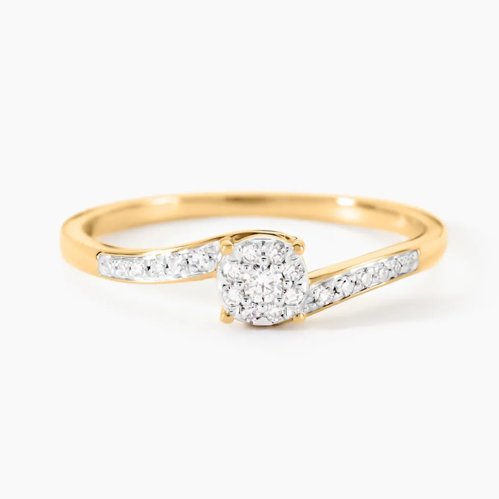 Bague Biagino Or Jaune Diamant