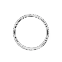 Bague Biche Argent Blanc Oxyde De Zirconium