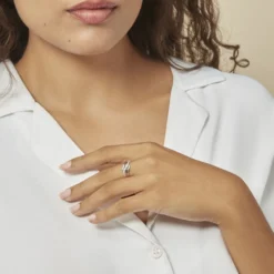 Bague Bodil Or Bicolore Diamant