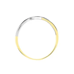 Bague Brixia Or Bicolore Diamant